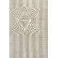 thumbnail image 3 of JONATHAN Y SCANDINAVIAN 4 x 6 Area Rug, Sofia Arch Stripe Two-Tone - Beige/Cream, SCN109B-4, 3 of 8