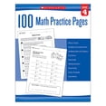 thumbnail image 1 of 100 Math Practice Page, Grade 4, 1 of 2