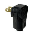 thumbnail image 3 of Leviton 101AN-00E Angle Plug 15A-125V, Black, 3 of 3