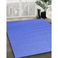 thumbnail image 2 of Ahgly Company Indoor Rectangle Patterned Sky Blue Dress Blue Area Rugs, 3' x 5', 2 of 6