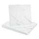 thumbnail image 1 of Uxcell 10Pcs Azulejos de Mármol Autoadhesivos, Paneles de Pared Impermeables para Salpicadero, Azulejos de Ducha Autoadhesivos de 12"x12" para Baño, Diseño Elegante en Blanco, 1 of 7