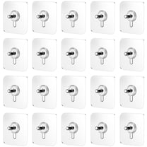 MIPCASE 20Pcs Adhesive Screw No Drill for Kitchen with Non-Trace Functionality