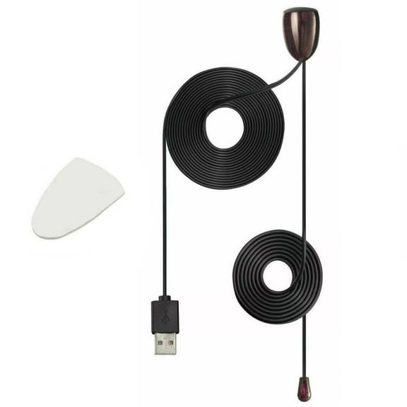 CSYANXING USB IR Repeater Remote Extender for TV DVD Cable Box Blu-Ray Players Extends Range Easy to Install Rubber