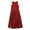 B111 Red womens summer dresses clearance under $5, variant on Cagogo Summer Flowy Swing Tshirt Maxi Long Aline Floral Sun Dress for Women Party Dresses Under $5 Casual Linen Cotton Sleeveless Crewneck Bohemian Black Shirt Dresses