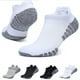 thumbnail image 4 of Calcetines tobilleros de algodón Sonducket transpirables deportivos para adultos y niños Gris oscuro L, 4 of 6