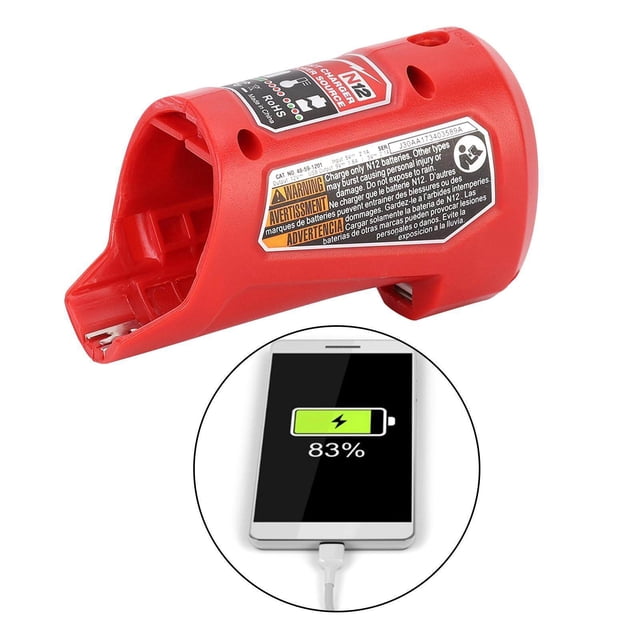 Xingzhi USB Charger Adapter Mobile Phone Power For M12 48-59-1201 Red