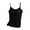 Black, variant on Women's Modal Cotton Camisole with Padded Wirefree Elastic Adjustable Spaghetti Straps Tank Top Scoop Neck Athletic Shirt Workout Tops V-Neck Camisole Sleep Tanks Undershirt,S-XL