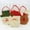 A, variant on 1 Pack Extra Large Christmas Gift Bags Christmas Tote Bags with Handle, Non-Woven Christmas Bags for Gifts Wrapping Xmas Holiday,16.9 * 12.6 * 6.8"