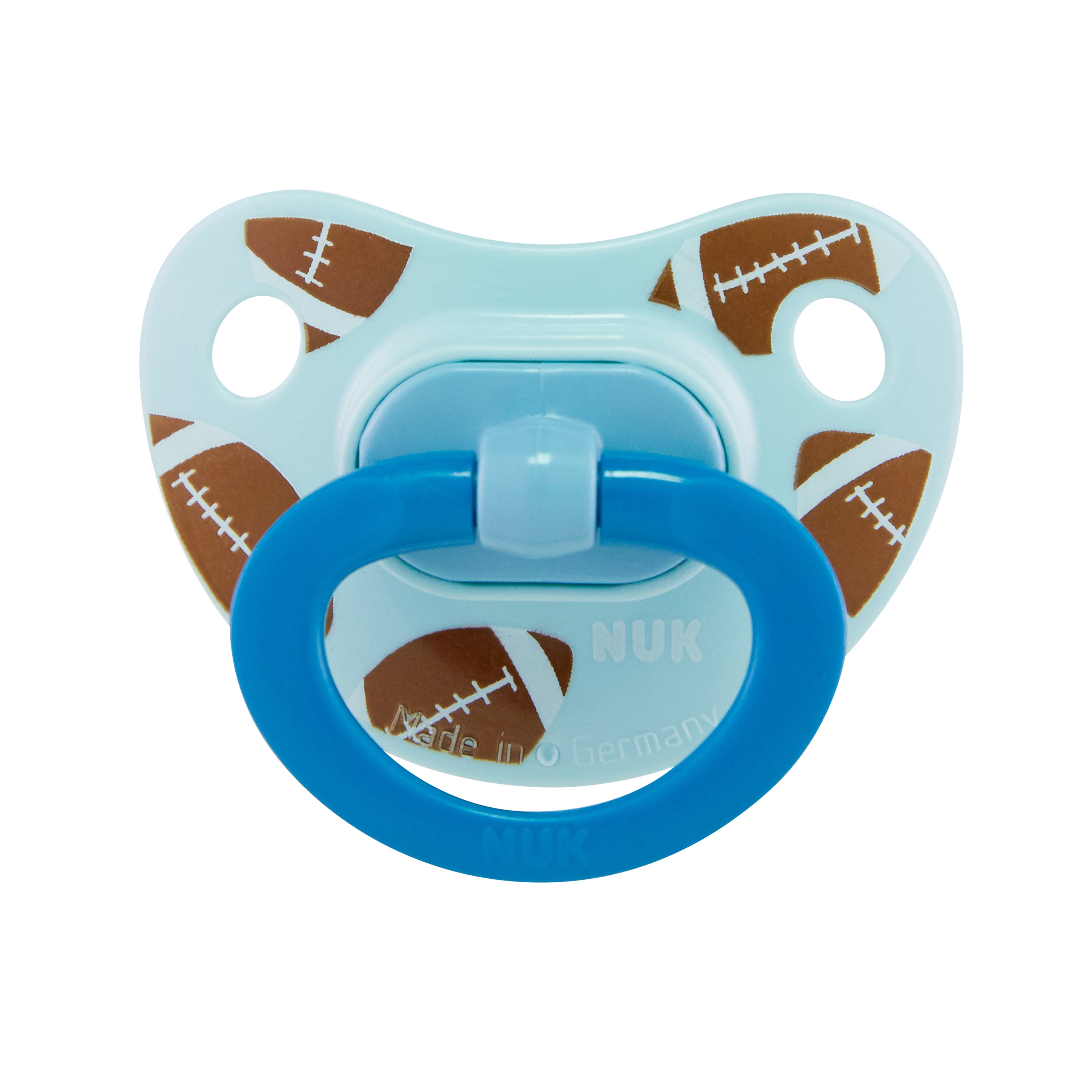 NUK Sports Orthodontic Pacifiers, Boy, 0-6 Months, 2-Pack