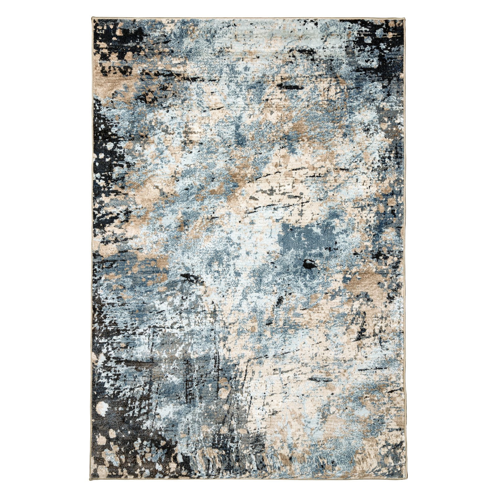 Furniture of America Splattered Paint Indoor Area Rug