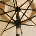 thumbnail image 2 of CAMOTUSE 10 FT 8 Rib Umbrella Canopy Replacement Garden Outdoor Market Top Cover Black, 2 of 7
