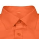 thumbnail image 5 of pstuiky hombres de manga larga, Camisa informal de color liso con botones, manga larga, cuello vuelto, transpirable y elástica para hombre Tops de hombre l, 5 of 5