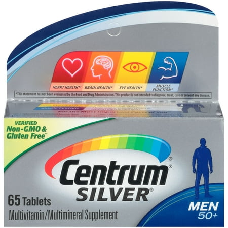 Centrum Silver Men 50+ Multivitamin Tablets, 65