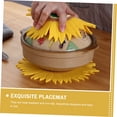 thumbnail image 4 of 2 piezas, tapete multifuncional para ollas, tapete para tazas de bebidas, tapete circular de silicona para comedor, tapete para tazas de girasol, tapete circular para comedor de silicona, 4 of 5