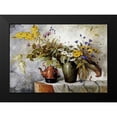 thumbnail image 2 of Fischer, Carl H. 18x14 Black Modern Framed Museum Art Print Titled - Cornflowers, Daisies and Other Flowers In a Vase, 2 of 5