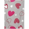 thumbnail image 2 of GZHJMY Valentine's Day Love Heart Tablecloth, Rectangle Waterproof Washable Polyester Table Cover for Picnic Dinner Holiday Party Decor, 54 x 54 Inch, 2 of 7