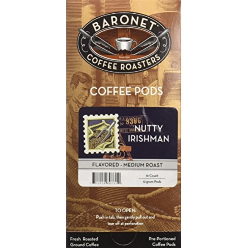 Coffee Nutty Irishman Mega Coffee Pods, 48 Count