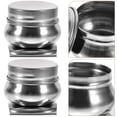 thumbnail image 2 of 2 vasos de acero inoxidable para paletas, recipientes para limpiar pinturas al óleo., 2 of 6
