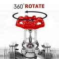 thumbnail image 2 of FELTECHELECTR Valve Operation Handle Iron 5Pcs 6Mm Hole Diameter, 2 of 6