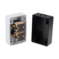 thumbnail image 3 of Unique Bargains Push Button Switch Box Momentary Green Switches and Emergency Stop 440V 10A 1pcs, 3 of 4