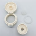 thumbnail image 5 of Reusable Replacement YS-0822 MS-LL30 Thermos Mug Cover Coffee Cup Lid Silicone Tumbler Lids Water Bottle BLACK, 5 of 8