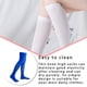 thumbnail image 4 of Jumpingount 1 par de calcetines altos hasta el muslo por encima de la rodilla de 40 cm JK elasticidad estilo pijo medias hasta el muslo para diario Medias azul Jumpingount AP008228-10B, 4 of 6