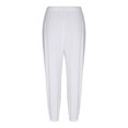 thumbnail image 5 of AXXD Womens Pants with Pockets Summer Loose Linen Solid Pants Yoga Pants For Women Athletic Workout White 12, 5 of 9