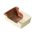 thumbnail image 2 of Inodoro para perros Yinane inodoro para mascotas fácil mantenimiento Esquina de entrenamiento resistente Bandeja para ir al baño para cachorros gatos Otras beige, 2 of 8