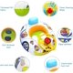 thumbnail image 4 of Anillo de natación para niños Rojo Verde boya inflable para piscina para niños asiento de piscina para bebés 60 * 60 cm, 4 of 5