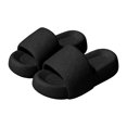 thumbnail image 3 of Agkizg Women Bathroom Slippers, Shower Shoes, One Strap Slide Sandals Cushioned Casual Indoor Outdoor Daily Slippers, 3 of 7