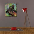 thumbnail image 6 of Epic Graffiti 'Bigfoot' by Dean Russo, Canvas Wall Art, 26"x30", 6 of 8
