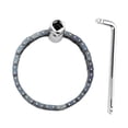 thumbnail image 2 of Llave para filtro de aceite de cadena, portátil, de mano, resistente, práctica, para accesorios de tubería 44 Sección de barra de curvatura, 2 of 9