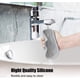 thumbnail image 1 of Jabonera de silicona con desagüe, jabonera de 2 barras para ducha/baño, jabonera autodrenante para mantener el jabón seco, gris y blanco Zhivalor YQ-1258, 1 of 2