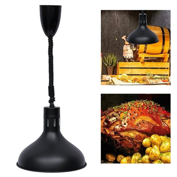 Food Heat Lamp Commercial Food Warmer Lamp Food Heating Lamp 250W Hanging Food Heat Lamp Restaurant 110V