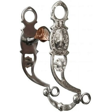 Showman Stainless Steel Silver Spade Show Bit