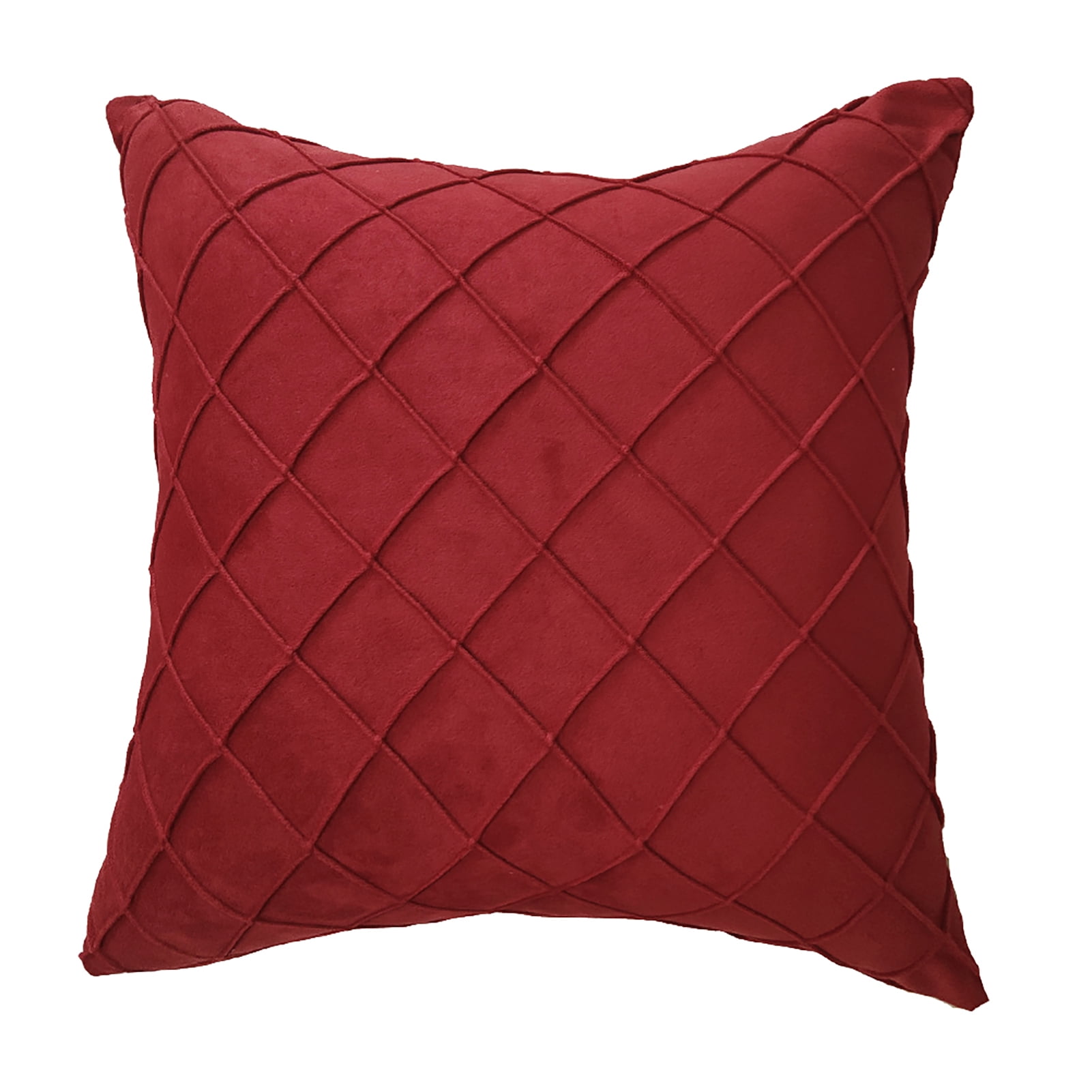 Naturegr Soft Pillow Case Super Soft Fadeless Plush Square Pillow