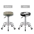 thumbnail image 5 of Lsque Yin And Yang Pattern Round Bar chair cushion covers Velvet Fabric Premium Comfort Protects from Scratches and Stains for 14-17 Inch Chair-14 inch, 5 of 7