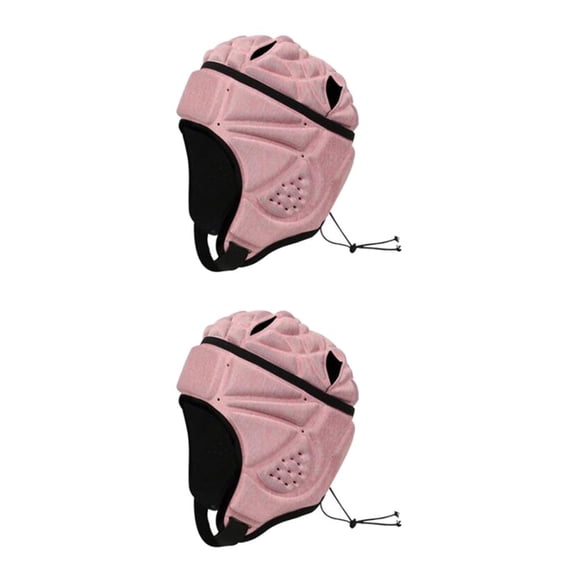 Wosthever EVA Portero Rugby Fútbol Fútbol Casco Rugby Sombrero Cabeza Protector Guardia Colorido Azul Type5 NO5