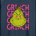 thumbnail image 3 of The Grinch - Grinch Stacked - Women's Lightweight French Terry Long Sleeve Shirt, 3 of 5