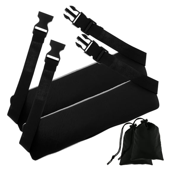 Airplane Head Strap Practical Headrest Travel Pillow with Adjustable Buckle Strap Portable Airplane Headrest Pillow Space Saving Travel Sleeping Pillow for Car Plane Travel