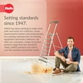 thumbnail image 6 of Hailo Folding 8 Step Non-Slip Ladder for Home & Kitchen, L100, Silver/Black, 6 of 13