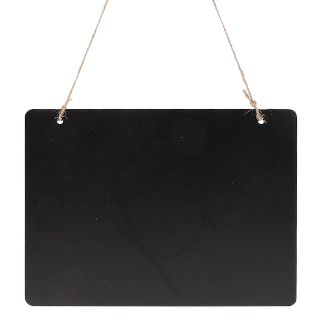 Menu Chalkboard With Rope Blackboard Wall Decor Sign Hanging Chalkboard Sign