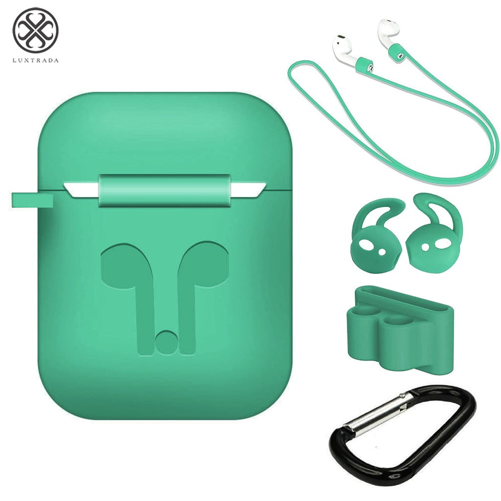 Luxtrada Waterproof Silicone Case Cover Protective Skin for Airpods