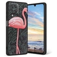 thumbnail image 1 of Compatible with Samsung Galaxy A12 Phone Case, Flamingo-6 Case Men Women, Flexible Silicone Shockproof Case for Samsung Galaxy A12, 1 of 1