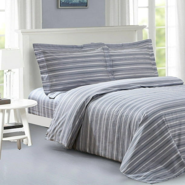 Juego de cama de 6 piezas French Sky Blue