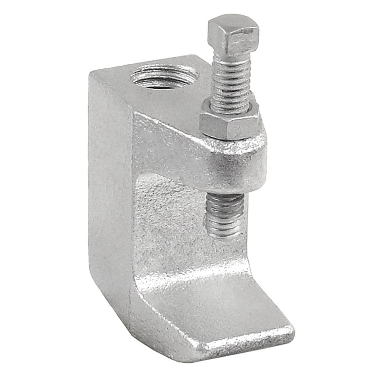Qty 4 Steel City 215 Galvanized Malleable Iron 3/8" Beam Clamp