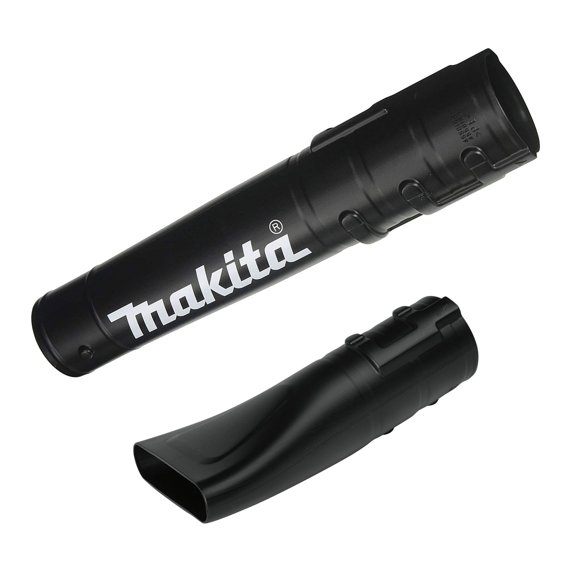 Makita 197889-6 Flat End Nozzle Attachment and Makita 183R02-0 3-Stage Blower Nozzle for XBU02Z