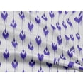 thumbnail image 5 of oneOone Rayon Dark Purple Fabric Ikat Sewing Material Print Fabric By The Yard 56 Inch Wide, 5 of 5