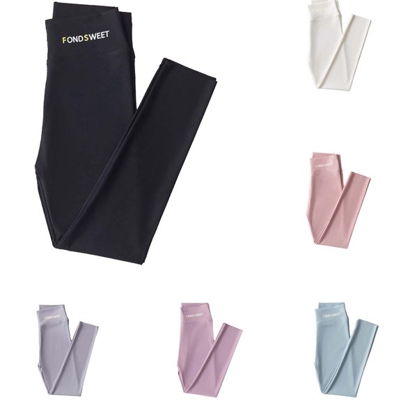 CAIXIA Girls Athletic Leggings Kids Dance Running Yoga Pants Workout Active Dance Tights