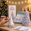 thumbnail image 3 of Dreamy Beaded Christmas Tree DIY Kit, Handmade Holiday Craft Set | Creative Christmas Tree Decoration Project for Adults Teens Tabletop Home Decor (Multicolor), 3 of 6